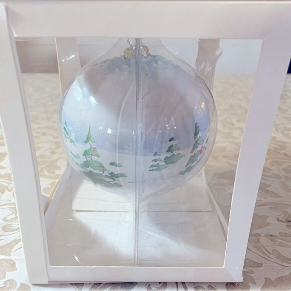 Hallmark Snow Buddies Ceramic Christmas Ornament in Box Gorgeous - Picture 5 of 5